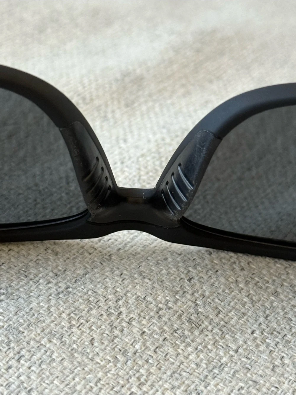 goodr Hooked on Onyx Classic Black Polarized Sunglasses, Large Fit, Unisex